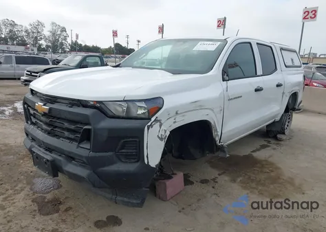 2023 Chevrolet Colorado 4Wd Short Box Wt из США, поврежденный, VIN 1GCGTBEC2P1134369